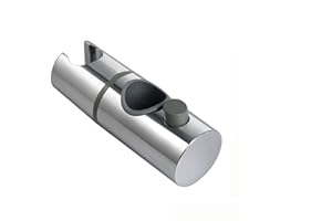 Housler® Shower Head Holder Bracket Shower Rail Slider (25mm)