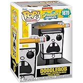 Funko Pop! Vinyl: Animation: Spongebob Squarepants : Patrick Star with Board - Figura in Vinile da Collezione - Idea Regalo - Merchandising Ufficiale - Giocattoli per Bambini e Adulti - TV Fans