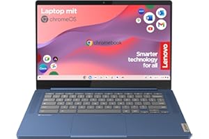 ‎LENOVO Lenovo Chromebook IdeaPad Slim 3 | 14" Full HD Display | Mediatek MT8186 | 4GB RAM | 64GB SSD | ARM Mali-G52 Grafik | Chrome OS | QWERTZ | blau