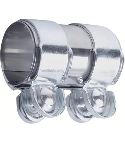 Curva Di Scarico Auto 15° In Acciaio Inox SS304 | Diametro 55mm, Raggio 110mm, Parete 1.5mm Per Impianti Di Scarico - 2