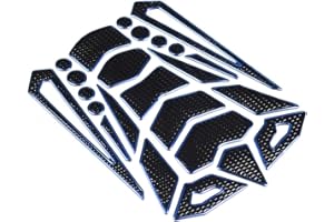 Oil Tank Pad, Aukson Universal Protection Motorcycle Gas Fuel Stickers Protector Tank Traction Pad(B) union jack motorcycle tank protector motorbike tank protectors motorcycle tank protector motorbike