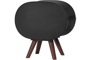 DINGHOSEN Soporte de mesa de madera para Sonos Era 300, soporte de altavoz de escritorio para ahorro de espacio, compatible con Sonos Era 300, soporte de escritorio para decoraciones, color negro
