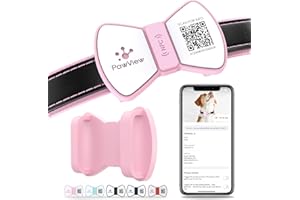 ‎PAWVIEW PawView Personalisierte Silikon Hundemarke Qr code & NFC wasserdichte, geräuschlose Für kleine, mittelgroße und große Hunderassen mit Online-Profil,Gegen Verlust,Finder Scannt ohne App DE