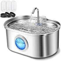 24 Stück Filter Für Katzenbrunnen – 12 Kohlefilter + 12 Schaumfilter, 7,6x4,3 Cm, Für Edelstahl-Trinkbrunnen