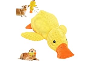 SOCLING pfotenmond ente,Pfotenstern Anti Stress Ente,anti Stress Ente Für Hunde,cuddleduck - die kuschelente gegen stress,antistressente Für Hunde,pfotenstern Ente Hund,Kuscheltier Ente,Cartoon-Hundespielzeug