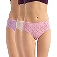 Jockey Women's Simple Comfort Pack of 3 Plain Hipster, Large, Multicolor
