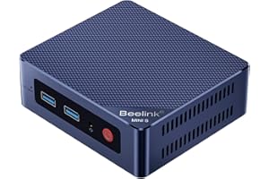Beelink Mini S13 Mini PC, mini komputer stacjonarny z Twin Lake-N150, 16 GB So-DIMM DDR4 + 500 GB M.2 2280 SATA3 SSD, WIFI6, podwójny HDMI, podwójny ekran, 1000 Mb/s, BT 5.2