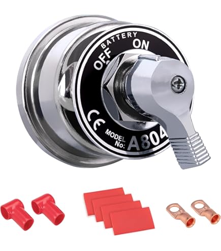 Heavy Duty Car Battery Isolator Switch 600a 1 2 Both Off Battery Disconnect Switch Waterproof - View #5