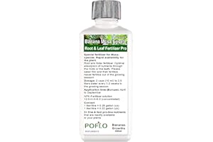 POFLO Banana Musa Ensete Liquid Fertilizer HighTech NPK, root soil foliar fertilizer - Plant Food (250ml)