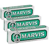 Marvis Mint Toothpaste, Classic &amp; Strong 85ml Toothpaste with Flavor Guarantee Toothpaste for a Revitalizing and Lasting Fres