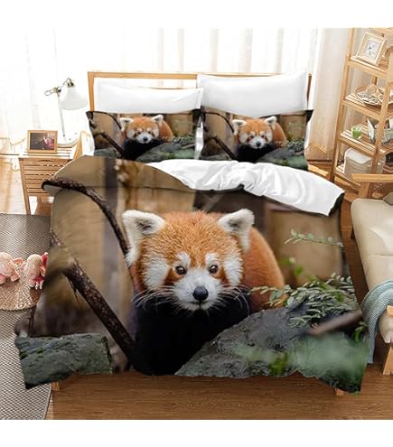 Couette Personne Morbuy Parure De Lit Enfant Panda Housse De