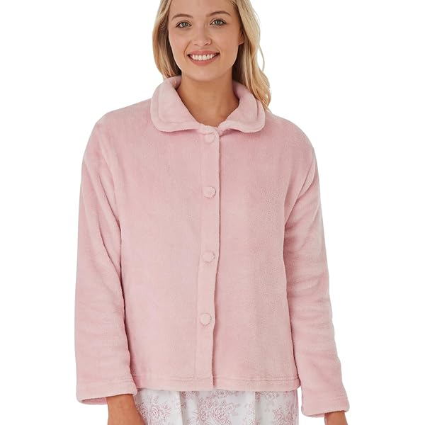 Giacche Da Letto Donna Camille - Morbide, Con Bottoni, 100% Poliestere - Foto 6