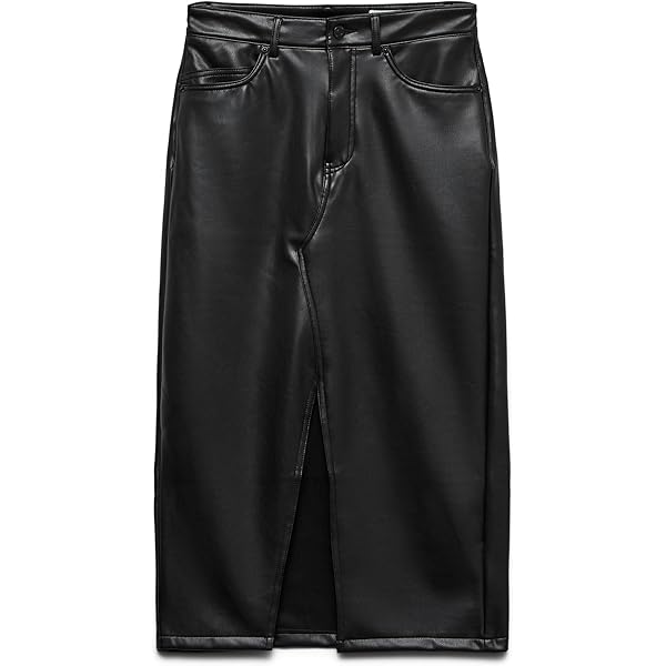 Rok Dames - Zwart Leer, Studs, Trendy Minirok - Van Ginkel Mode