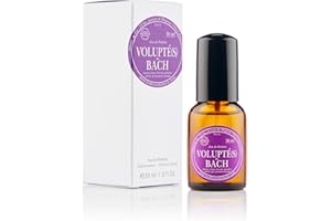 Elixirs & Co - Eau de Parfum aux Fleurs de Bach - Bio - Volupté(s) - Bienestar - Parfum sedugante y cautivante - Pamplemousse Bergamota y morado - Made in France - 30 ml