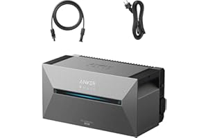 Anker SOLIX Solarbank 2 AC, Balkonkraftwerk mit Speicher zum Aufrüsten, Bis zu 902€ Einsparung, 100% Mikroinverter-Kompatibilität, 2000W Solareingang, bis max 9,6kWh Kapazität, 6 Sekunden Installation