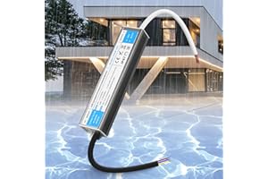 SUCIKORIO Impermeabile Trasformatore LED 24V 100W Esterno IP67, Ultra Sottile Alimentatore LED Driver AC 220V a DC 24 Volt 4,2A Trasformatori Adattatore LEDs a Tensione Costante Senza Sfarfallio