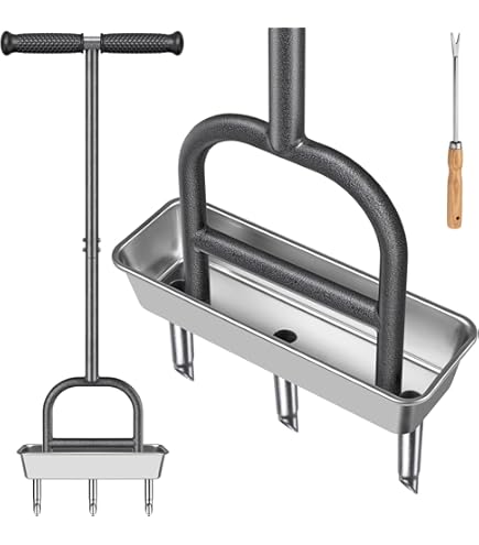 Gazonbeluchter beluchter verticuteermachine voor zitmaaiers met 102cm werkbreedte, ca. 7,6 cm diepte