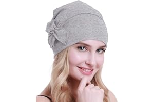 osvyo Turban en coton chimio pour femme souffrant de perte de cheveux