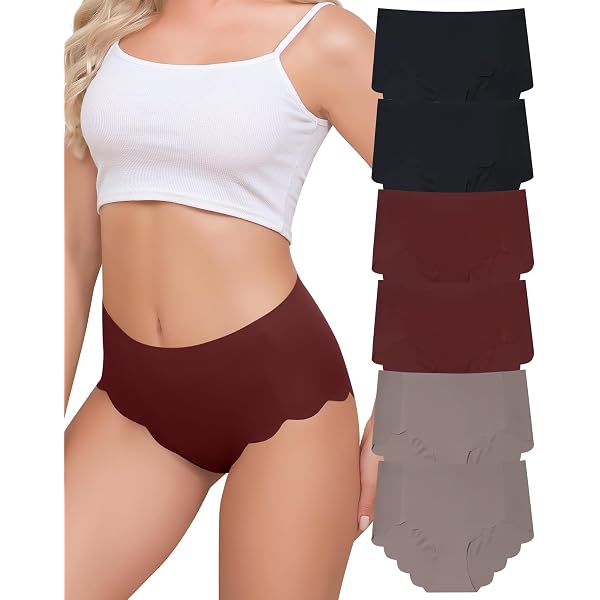 Culotte Gainante 3-en-1 En Soie Glacée - Taille Haute, Effet Lifting Fesses, Invisible Sous Les Vêtements (Noir/Blanc/Beige/Rose, Tailles L à 3XL)