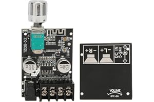 GOWENIC ZK - 502L Digital Power Amplifier Board, Mini Stereo Bluetooth 5.0 Digital Amplifier Board 20W 30W 40W 50W * 2 Adjust Volume Switch ZK-502L