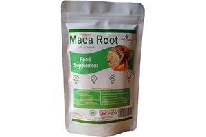 VITMAN NUTRITION Organic Maca Root 4000mg - 60 Vegan Capsules - 2 Month Supply - High Strength Peruvian Maca Root for Men & Women - Made in The UK (60)