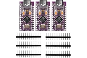 OSOYOO Carte ProMicro 5V/16MHz Module Type C Port pour Arduino Leonardo(Pack de 3)