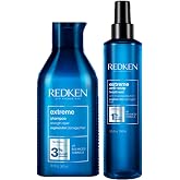 Redken Pack Shampoo + Treatment Without Rinse for Damaged Hair, Extreme Shampoo 300 ml, Extreme Anti-Snap Treatment 250 ml