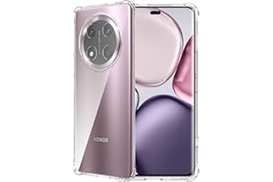 FDHYFGDY Custodia per Honor Magic 7 Lite Cover, Custodia per Telefono in Silicone Antiurto Trasparente, Custodia Protettiva in TPU Trasparente