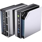 GMKtec EVO-X2 AI Mini PC AMD Ryzen Al Max+ 395 (up to 5.1GHz) Mini Gaming PCs, 128GB LPDDR5X 8000MHz (16GB*8) 2TB