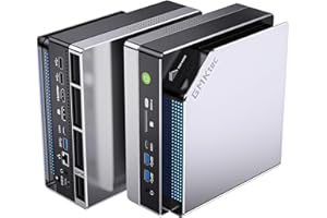 GMKtec EVO-X2 Mini PC AI AMD Ryzen AI Max+ 395 (fino a 5,1GHz) Mini PC Gaming, 128GB LPDDR5X 8000MHz (16GB*8), SSD PCIe 4.0 da 2TB, Display 8K a Quattro Schermi, WiFi 7&USB4, Lettore di Schede SD 4.0