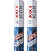 BOSCH 26A22A ICON Kirişli Silecek Bı&ccedil;akları - S&uuml;r&uuml;c&uuml; ve Yolcu Tarafı - 2 Bı&ccedil;ak Seti (26A ve 22A)