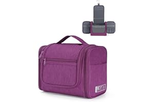 WANDF Groß Waschtasche, Kulturtasche zum Aufhängen für Damen, Kulturbeutel Herren Gross, Waschbeutel für Camping Reisen für Kinder Frauen Mann