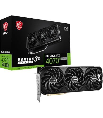 【値下げ】MSI GeForce RTX 4070 Ti super MSI Gaming RTX 4070 TI Super 16G Ventus 3X OC Graphics Card