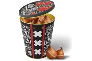 BOLT AMSTERDAM SINCE 1936 15 bulbi di tulipano "RED RAVE" in un secchio – Tulipani rossi – Nuovo raccolto – Bulbi da fiore olandesi – Alta qualità dal nostro vivaio – BOLT Amsterdam (1 pack)