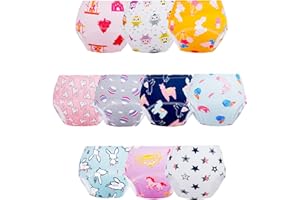 Cogindss Xmrlvn Pantalon d'entraînement pour bébé sous-vêtement d'entraînement pour garçon et Fille, 2-6T