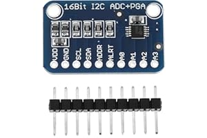 ANGGREK Raspberryads1115 Mcp3008 Breakout Soldered 8cm/11pc 16‑Bit I2C ADC Development Board Analog to Digital Converter Module