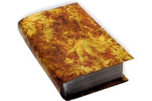 ANVAL Funda para libro, Ajustable - Protección para libros, Impermeable, Adaptable a cualquier grosor, Tapa de libro estampada - 4 tamaños diferentes. (174, XL)