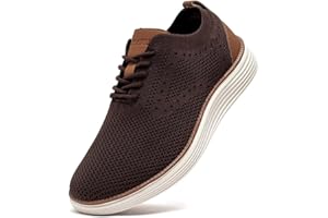 GUBARUN Men's Mesh Oxfords Business Dress Sneakers Casual Walking Shoes Comfortable Lightweight