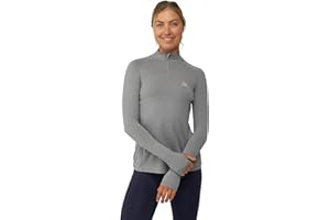 DANISH ENDURANCE Camiseta Deportiva de Manga Larga para Mujer, Suave y Ligera, Transpirable, Elástica…