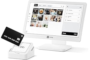 SumUp Point of Sale Lite Payment Terminal/Register + SumUp Solo Credit Card Reader – 13” Full HD Touchscreen, Speedy Set Up, Fast & Flexible Checkout, No Contracts and now with End-of-Day Z Reports