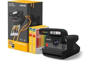 Polaroid FLIP - Instant Camera Black + Color Film Bundle (16 photos)