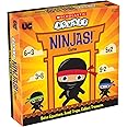 University Games | Scholastic Number Ninjas Math Master Board Game, Reinforces Mathematics Skills for Kids, for 2 to 4 Players Ages 7 and Up