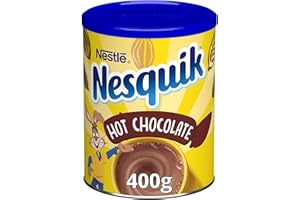 Nesquik Hot Chocolate Drink Mix Powder, 400 g Tin (Pack of 1)