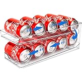 BingoHive FIFO Rolling Dispenser Cans Refrigerator, Load 10 Cans | Refrigerator Cans Organizer Fridge Dispenser Cans Fridge S