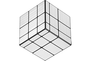 Roxenda Speed Cube, Puzzle Irregolare Magico, Rompicapo Veloce e Fluido per Bambini, Giocattolo Sequenziale Divertente (Mirror Cube)