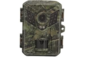 VBESTLIFE Wildkamera 16 MP 1080P, Wildjagdkamera mit Nachtsicht, 0,2 S Auslösezeit, 90° PIR-Erkennung, IP66 Wasserdicht, 2,0 Zoll Farbbildschirm