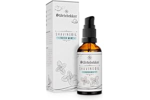STÖRTEBEKKER SHAVING ACCESSORIES Aceite de afeitar para la preparación del afeitado y el afeitado de los contornos - Aceite pre afeitado vegano - Aceite de afeitar para hombres con una agradable fragancia - Fabricado en Alemania