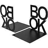 Spillbox Metal Non Slip Bookends Book Shelves | Shelf | Study Table | Home Decor | Holders | Case | Bracket | Stand | Heavy D