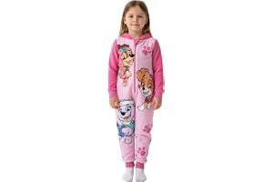 United Labels Paw Patrol jumpsuit för flickor – Skye, Everest & Zuma overall barn rosa