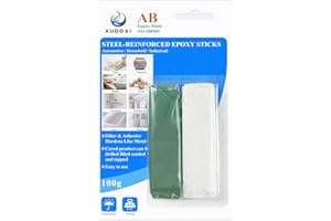 Epoxy Putty Stick, XUDOAI 100g Hard and Fast Repair Epoxy Glue Metal, Plastic, Glass, Ceramic Multi-Purpose Cracks, Repair Fills for Quick Fixes